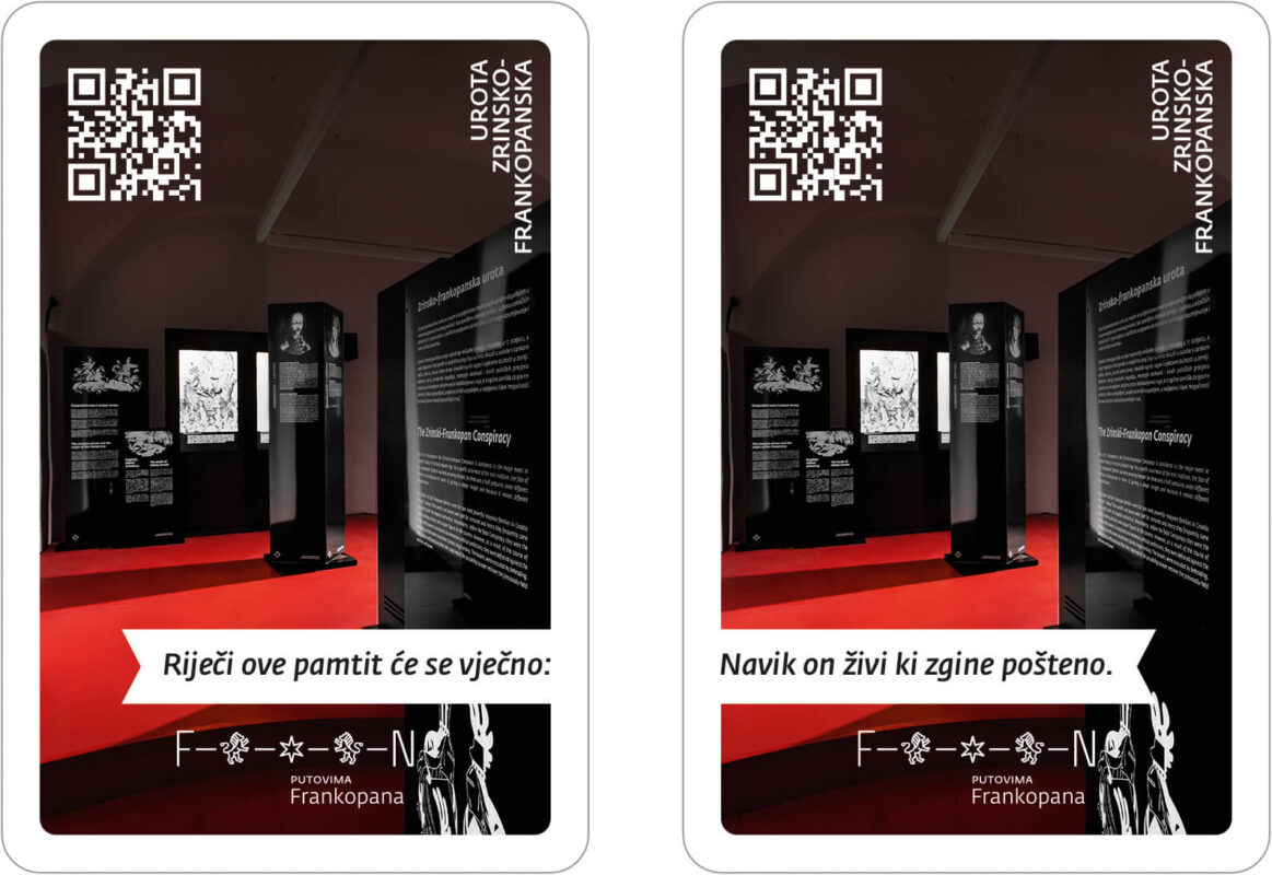 Karte Urota zrinsko-frankopanska