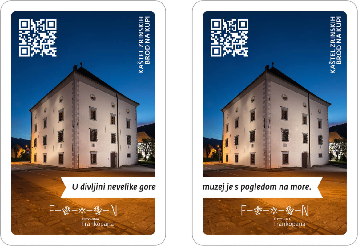 Karte Kaštel Zrinskih
Brod na Kupi