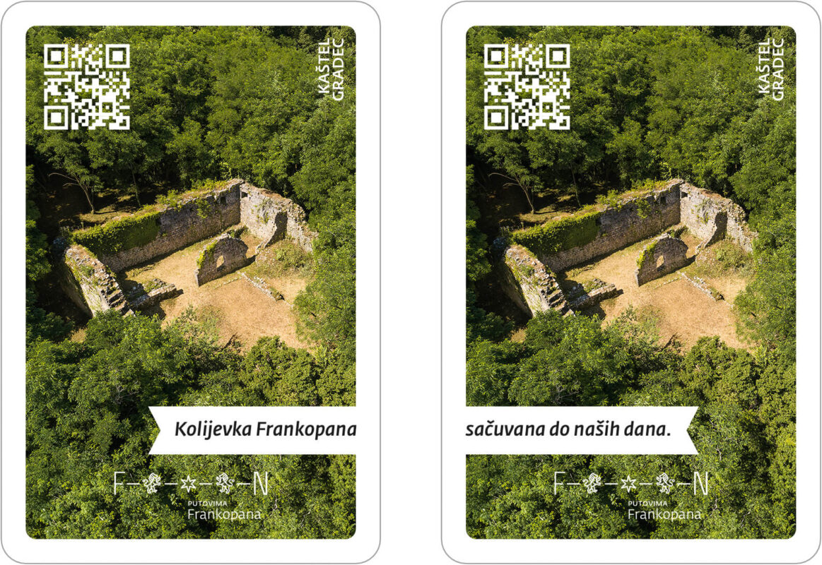 Karte Kaštel Gradec