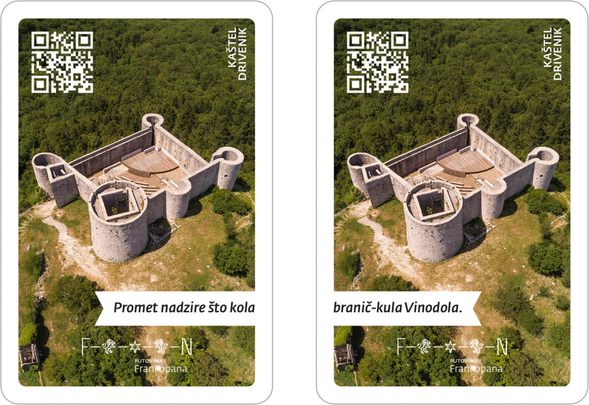 Karte Kaštel Drivenik