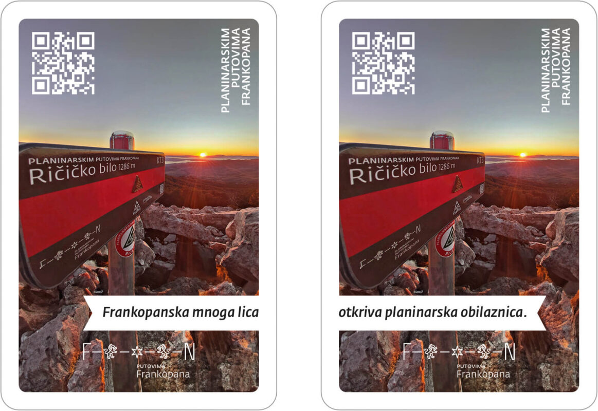 Karte Planinarskim putovima Frankopana